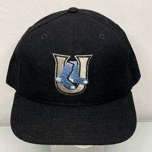 Vintage New Era Utica Blue Sox 5059 Pro Model Fitted 7 5/8 Hat Cap Wool MiLB 90s